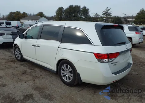 2017 Honda Odyssey Se z USA, uszkodzony, nr VIN 5FNRL5H34HB009842